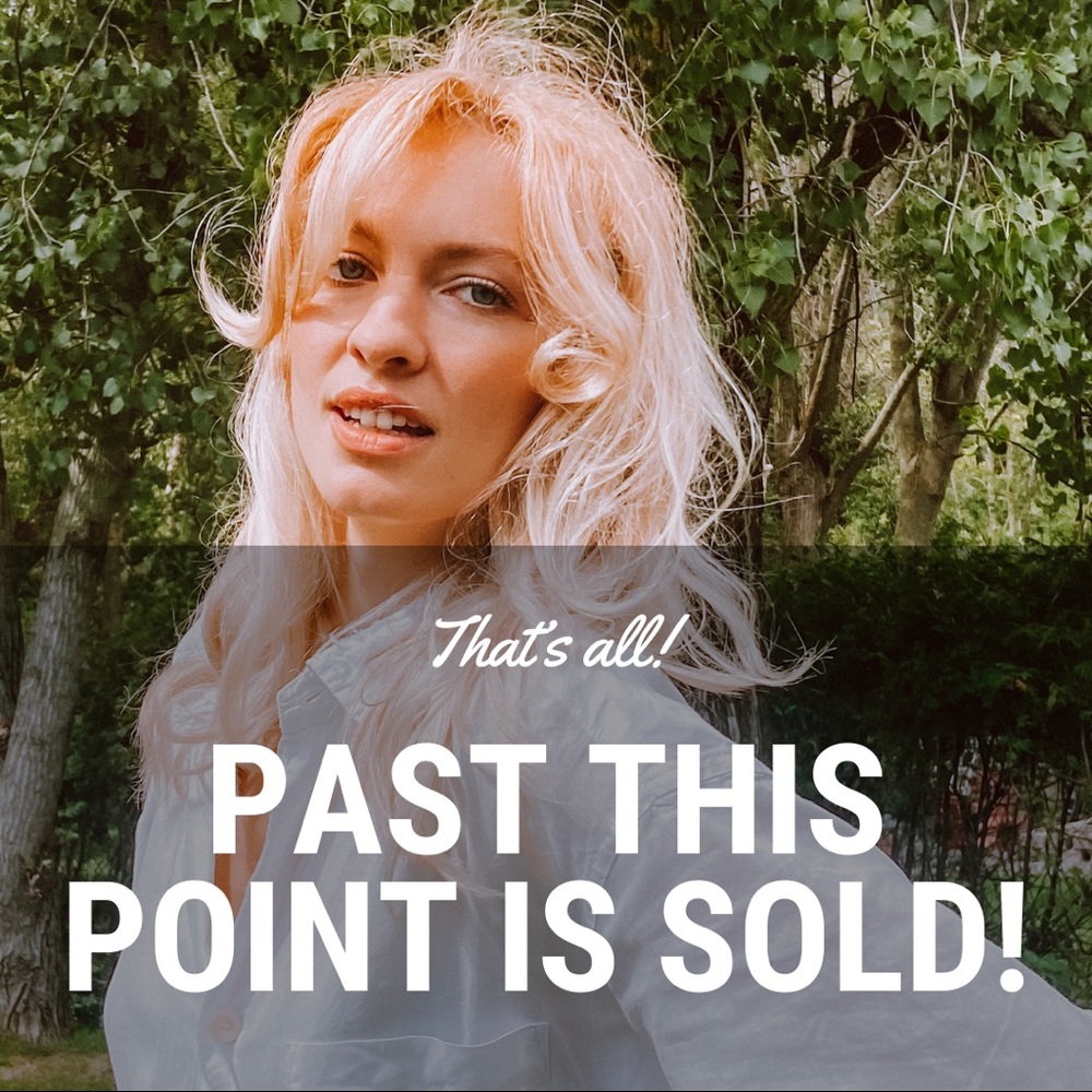 Sold past this point!